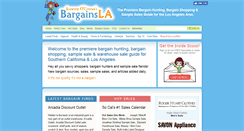 Desktop Screenshot of bargainsla.com